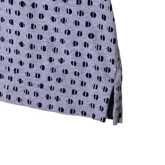 Perry Ellis Mens 2XLT Polo Shirt Lavender/Black Dot Pattern Short Sleeve - Picture 5 of 11